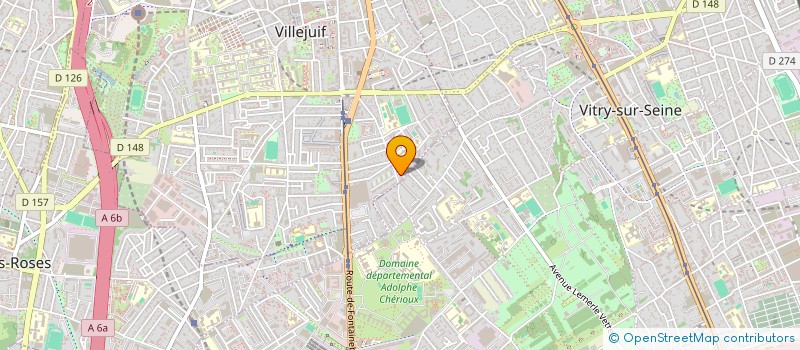 localisation de l'entreprise MONSIEUR YANIS BOUZAKARIA--SAMSON  VILLEJUIF