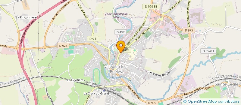 localisation de l'entreprise MONSIEUR YANIS BRIK  VILLEDIEU-LES-POELES-ROUFFIGNY