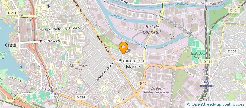 localisation de l'entreprise MONSIEUR YANIS BUFFON  BONNEUIL-SUR-MARNE