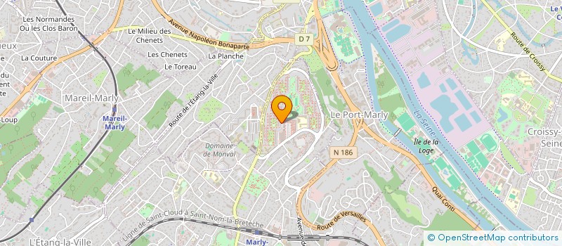 localisation de l'entreprise MONSIEUR YANIS CHAABANE  MARLY-LE-ROI