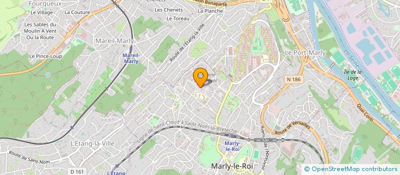 localisation de l'entreprise MONSIEUR YANIS CHAKROUN  MARLY-LE-ROI