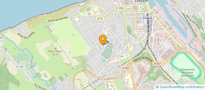 localisation de l'entreprise MONSIEUR YANIS CHAMPRENAUT à DIEPPE