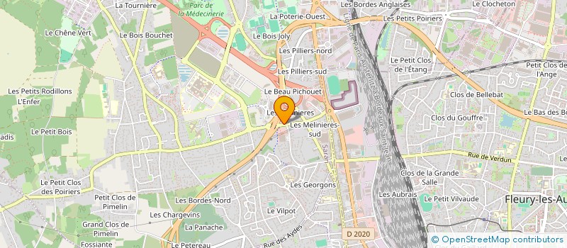 localisation de l'entreprise MONSIEUR YANIS CHAOUAOU  SARAN