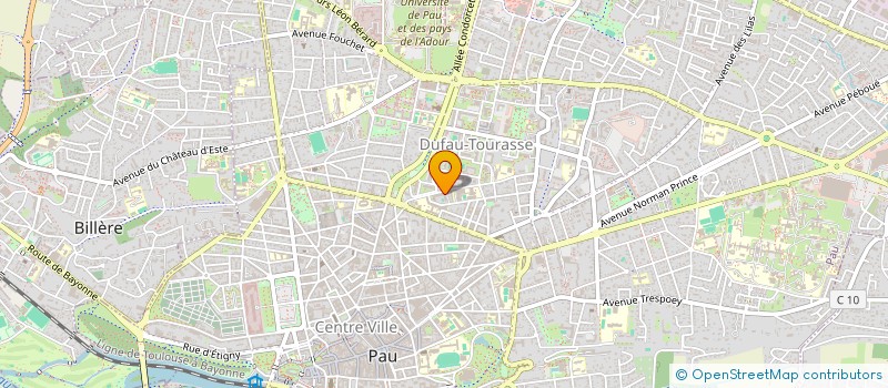localisation de l'entreprise MONSIEUR YANIS CHAOUCHE à PAU