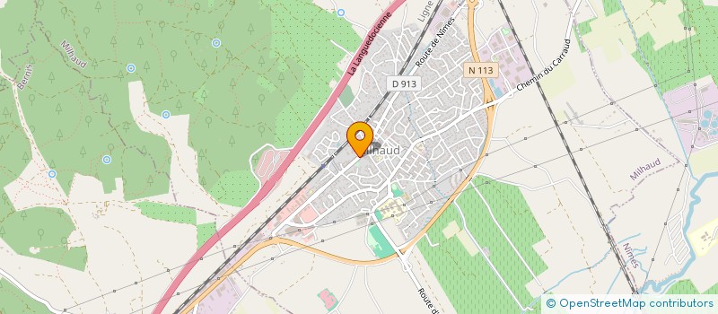 localisation de l'entreprise MONSIEUR YANIS CHATILLON  MILHAUD