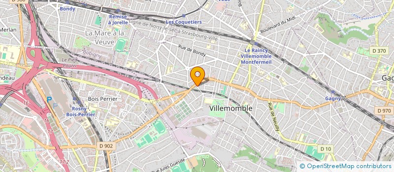 localisation de l'entreprise MONSIEUR YANIS CHAZADI à VILLEMOMBLE