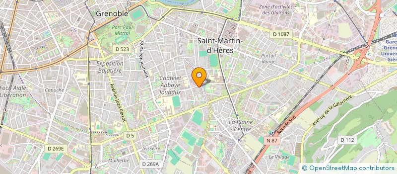 localisation de l'entreprise MONSIEUR YANIS CHEBBI à GRENOBLE