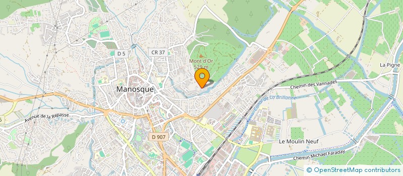 localisation de l'entreprise MONSIEUR YANIS CHEBCHOUB à MANOSQUE