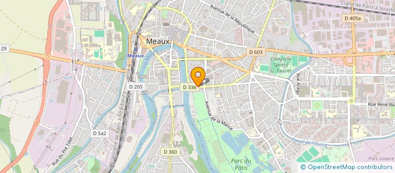 localisation de l'entreprise MONSIEUR YANIS CHEBOUROU à MEAUX