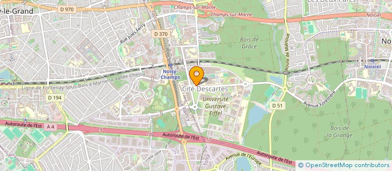 localisation de l'entreprise MONSIEUR YANIS CHEKIMI  CHAMPS-SUR-MARNE