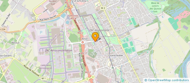 localisation de l'entreprise MONSIEUR YANIS CHERIFI  BLAGNAC