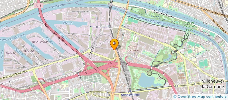 localisation de l'entreprise MONSIEUR YANIS CHOUIKHA à GENNEVILLIERS