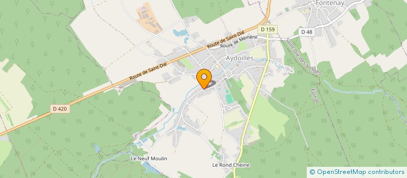 localisation de l'entreprise MONSIEUR YANIS CLADIDIER  PIERREPONT-SUR-L'ARENTELE