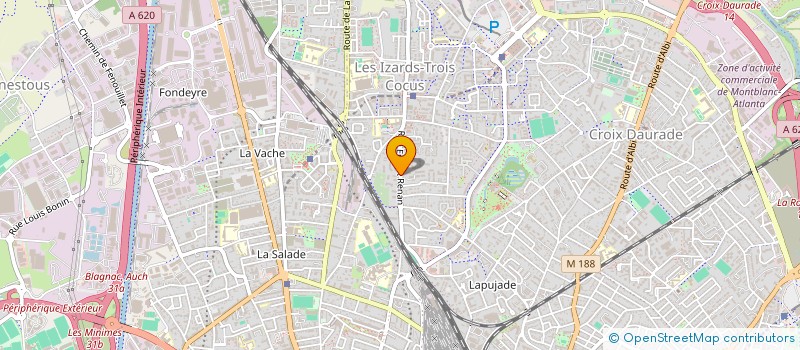localisation de l'entreprise MONSIEUR YANIS COULIS  TOULOUSE