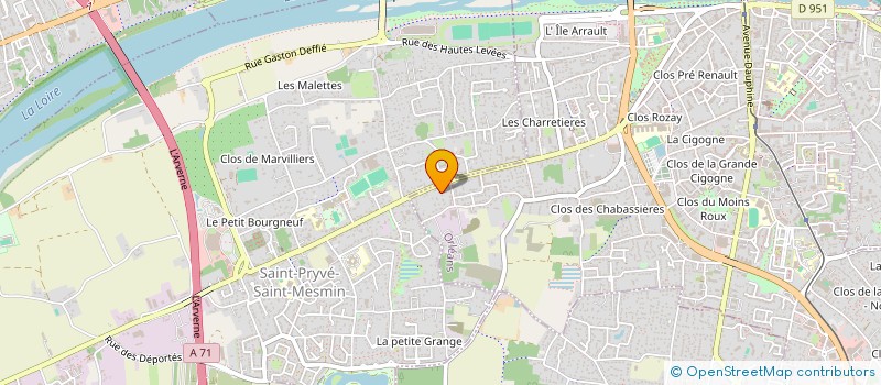 localisation de l'entreprise MONSIEUR YANIS COUTOIS à ORLEANS
