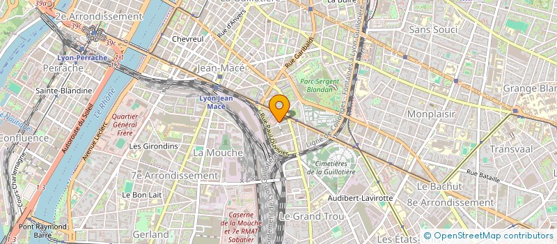 localisation de l'entreprise MONSIEUR YANIS DA COSTA  LYON