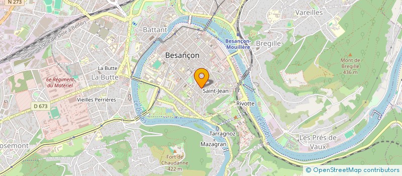 localisation de l'entreprise MONSIEUR YANIS DADACH à BESANCON