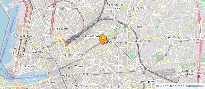 localisation de l'entreprise MONSIEUR YANIS DAHMANI à MARSEILLE