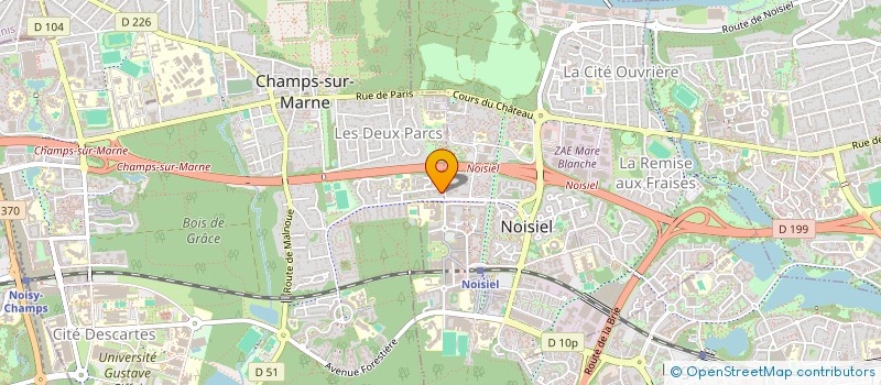 localisation de l'entreprise MONSIEUR YANIS DAHO  CHAMPS-SUR-MARNE