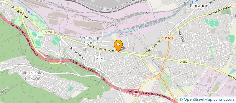 localisation de l'entreprise MONSIEUR YANIS DAIB à SEREMANGE-ERZANGE