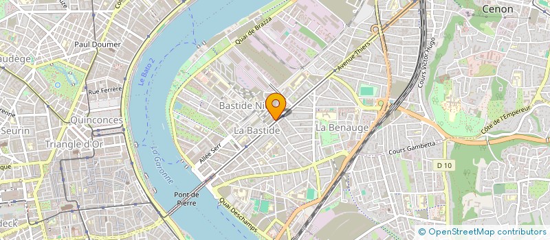 localisation de l'entreprise MONSIEUR YANIS DAROU  BORDEAUX