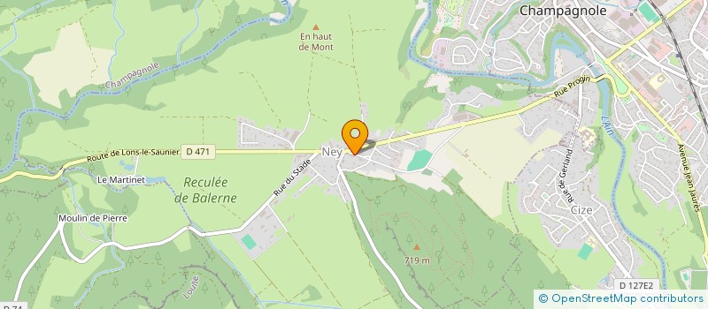 localisation de l'entreprise MONSIEUR YANIS DAVID  NEY