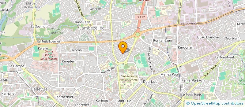 localisation de l'entreprise MONSIEUR YANIS DEBBAB à BREST
