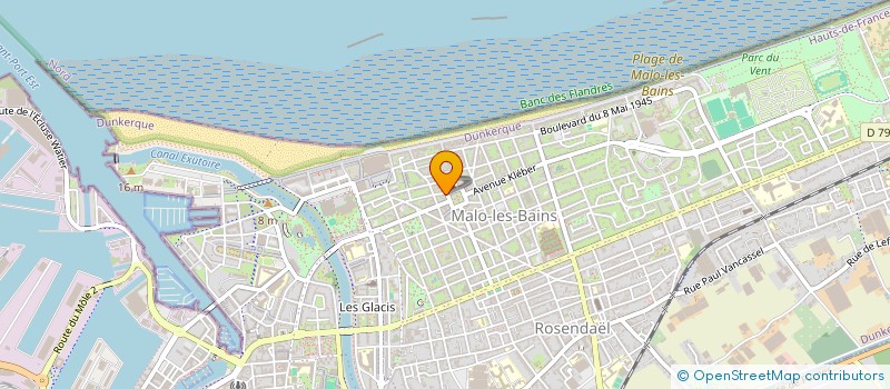 localisation de l'entreprise MONSIEUR YANIS DELRUE à DUNKERQUE