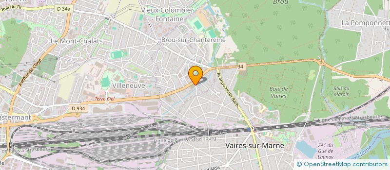 localisation de l'entreprise MONSIEUR YANIS DELVILLE à BROU-SUR-CHANTEREINE