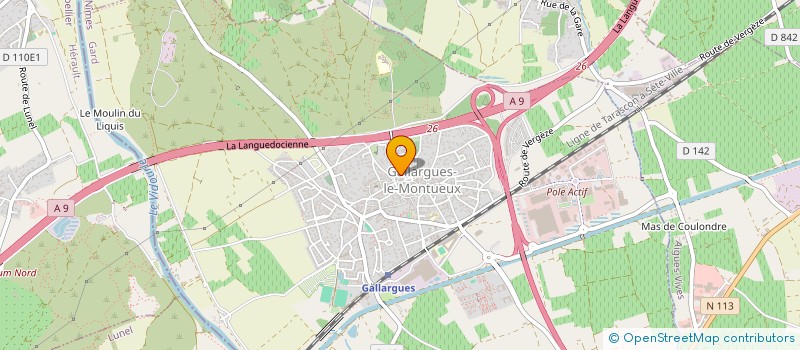 localisation de l'entreprise MONSIEUR YANIS DEMETER à GALLARGUES-LE-MONTUEUX
