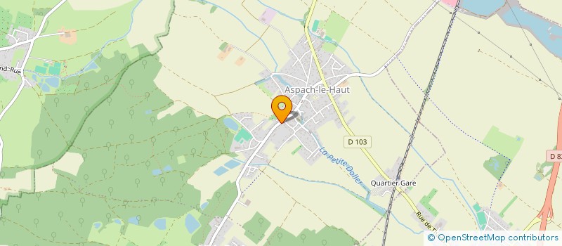 localisation de l'entreprise MONSIEUR YANIS DIERSTEIN  STEINBACH