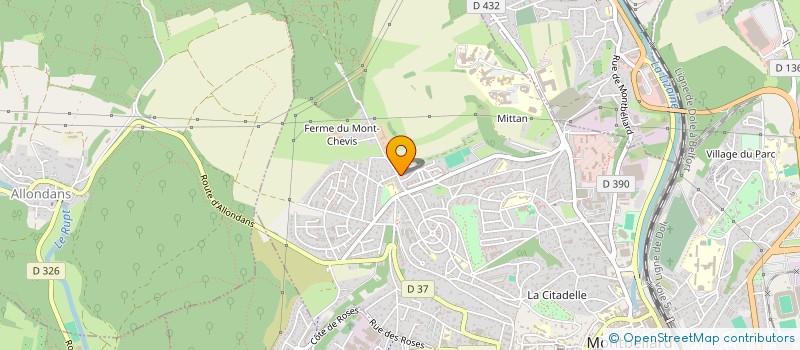 localisation de l'entreprise MONSIEUR YANIS DILMI  MONTBELIARD