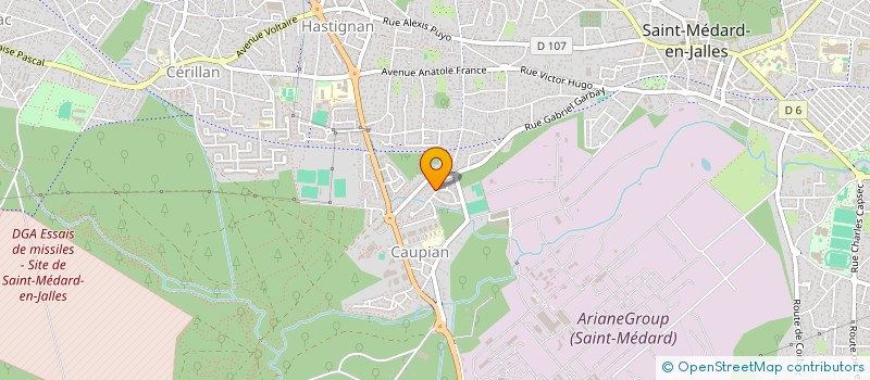 localisation de l'entreprise MONSIEUR YANIS DIVERRES  SAINT-MEDARD-EN-JALLES