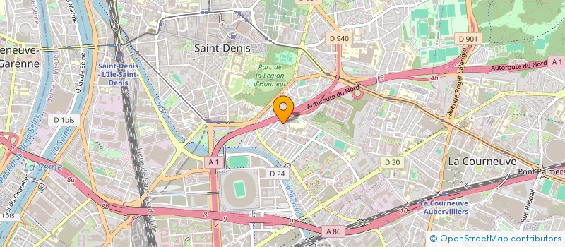 localisation de l'entreprise MONSIEUR YANIS DJEBBARI à SAINT-DENIS