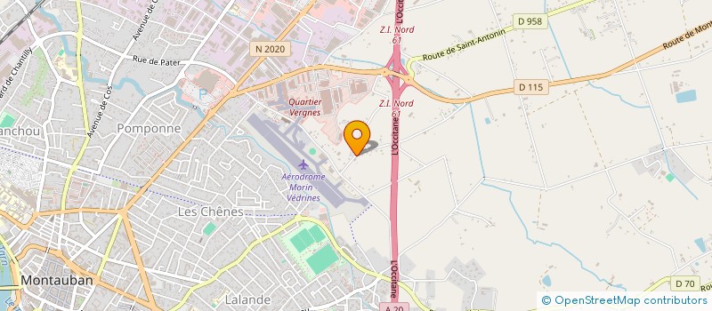 localisation de l'entreprise MONSIEUR YANIS DUBOURG  MONTAUBAN