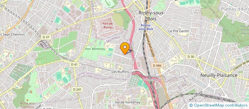 localisation de l'entreprise MONSIEUR YANIS EL AISSAOUI à MONTREUIL
