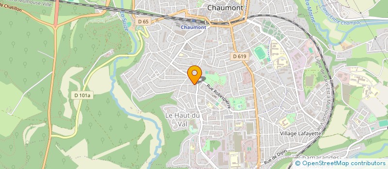 localisation de l'entreprise MONSIEUR YANIS EL ALAOUA à CHAUMONT