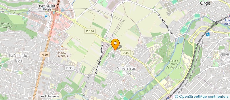 localisation de l'entreprise MONSIEUR YANIS EL AYEB  VILLIERS-SUR-ORGE