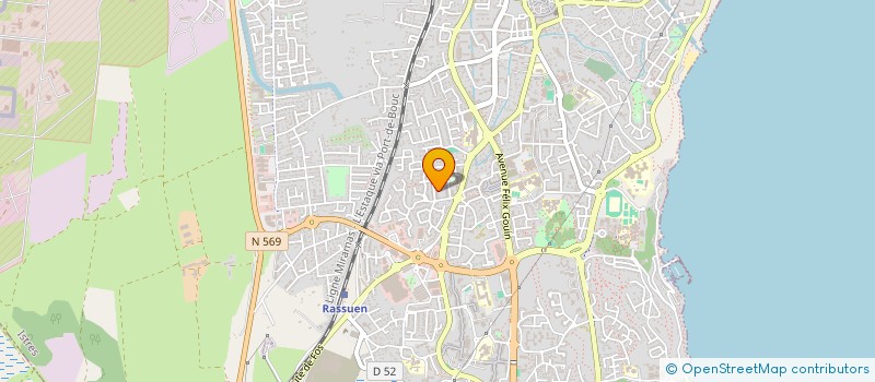 localisation de l'entreprise MONSIEUR YANIS EL HADJEM  ISTRES