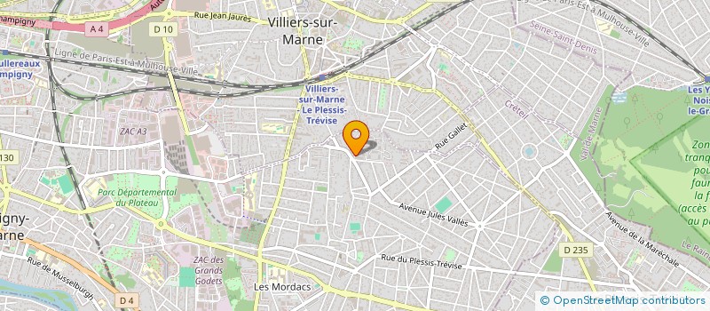 localisation de l'entreprise MONSIEUR YANIS ELBAZ  CHAMPIGNY-SUR-MARNE