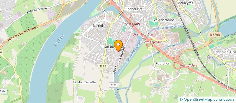 localisation de l'entreprise MONSIEUR YANIS ELLAHIANI à ARLES