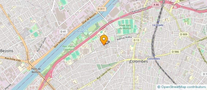 localisation de l'entreprise MONSIEUR YANIS ELLIASMINE à COLOMBES