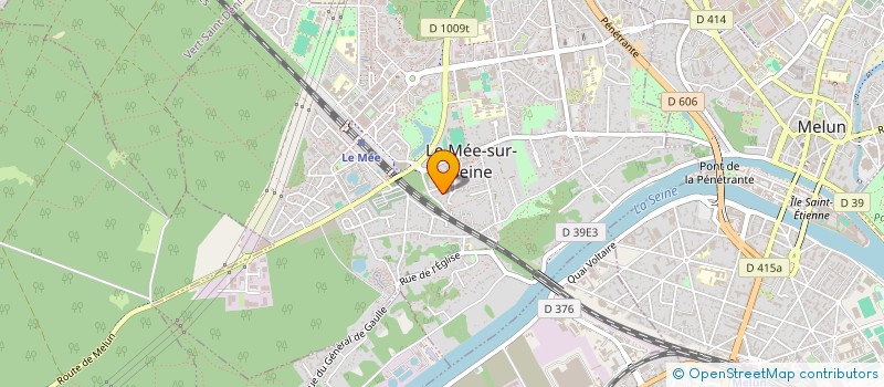 localisation de l'entreprise MONSIEUR YANIS EMMANUEL  LE MEE-SUR-SEINE