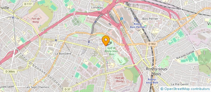localisation de l'entreprise MONSIEUR YANIS EN-NASSIRI à ROSNY-SOUS-BOIS