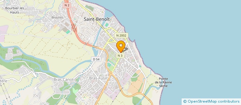 localisation de l'entreprise MONSIEUR YANIS EPERONNIER à SAINT-BENOIT
