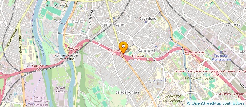 localisation de l'entreprise MONSIEUR YANIS FALEK  TOULOUSE