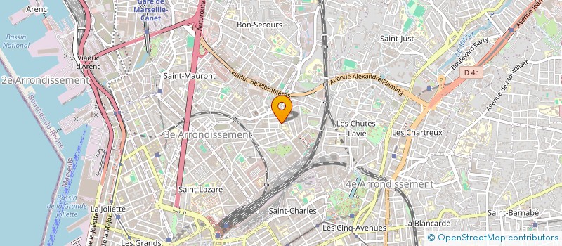 localisation de l'entreprise MONSIEUR YANIS FARKOTI à MARSEILLE