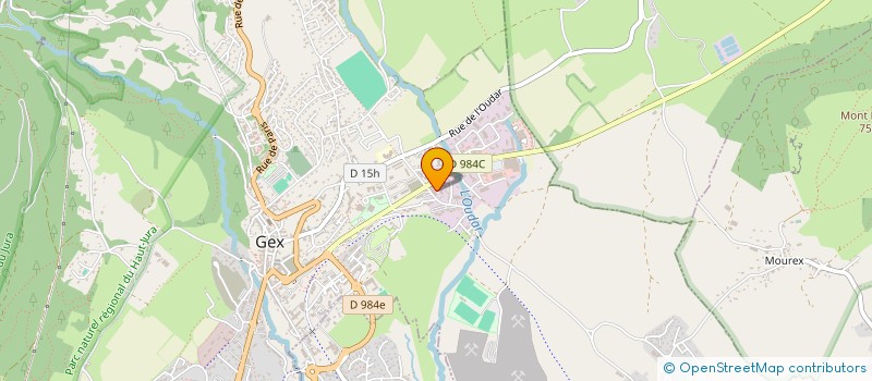 localisation de l'entreprise MONSIEUR YANIS FATHI  GEX