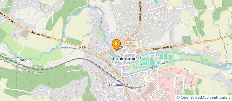 localisation de l'entreprise MONSIEUR YANIS FEROUI  COULOMMIERS