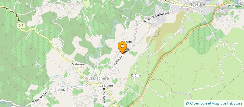 localisation de l'entreprise MONSIEUR YANIS FREY  LABLACHERE